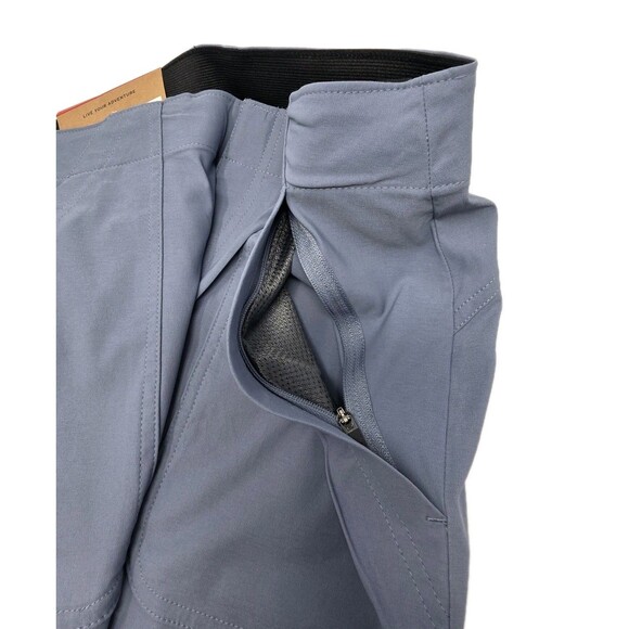 Eddie Bauer Women's Horizon Straight Ankle Pant Performance Stretch Size 8 Blue - Picture 11 of 12